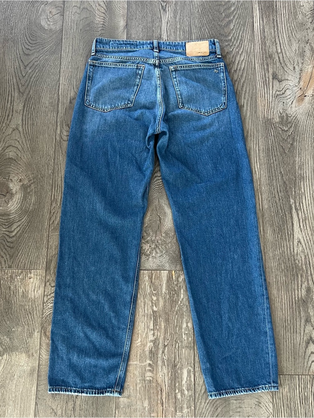 RAG & BONE Dre Low Rise Slim Boyfriend Denim Blue Jeans Size 26 - Picture 5 of 12